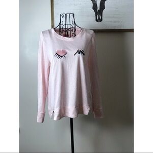 Kate Spade Pink Graphic Women Top